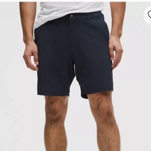 Navy Blue Lululemon Shorts Classic Fit ABC